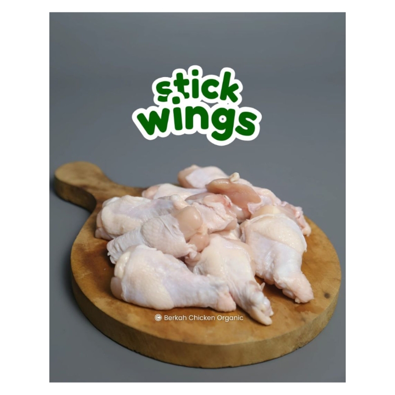 

Stick Wings 500 gr - Ayam Organik Berkah Chicken