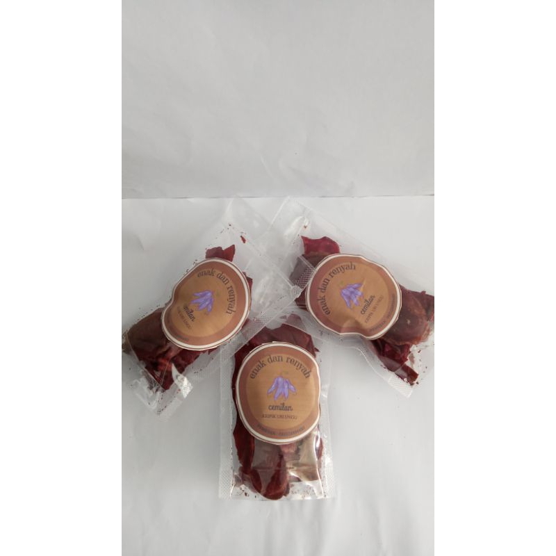 

Kripik Ubi Ungu varian original 75 gram