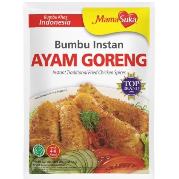 

MAMASUKA BUMBU AYAM GORENG 35GR 8995102703077