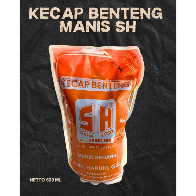 

KECAP MANIS BENTENG SH 620 ML