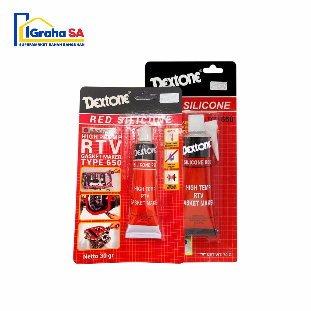 

DEXTONE LEM SILICONE RED