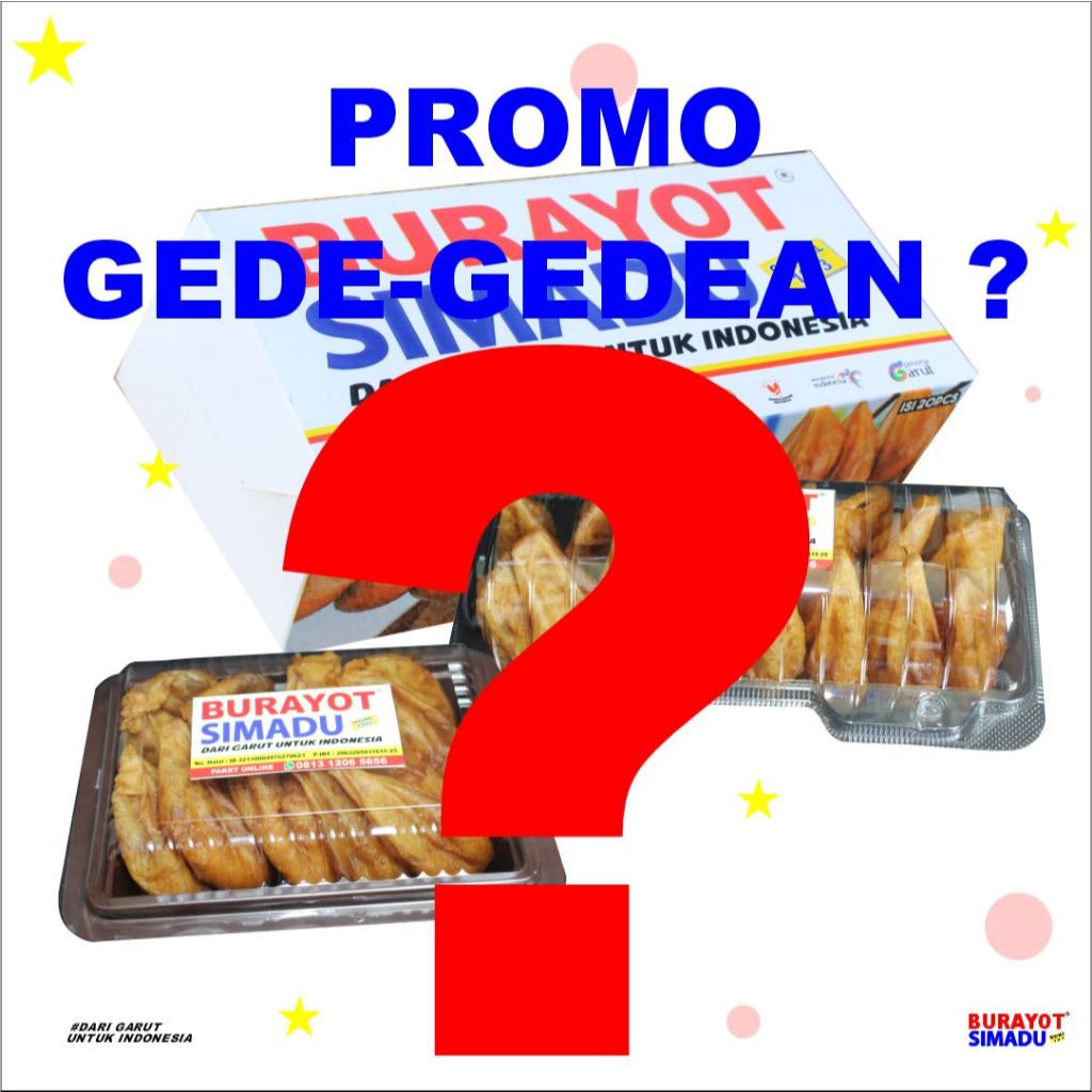 BURAYOT SIMADU ORIGINAL 500gr / MAKANAN MANIS LEGIT MURAH