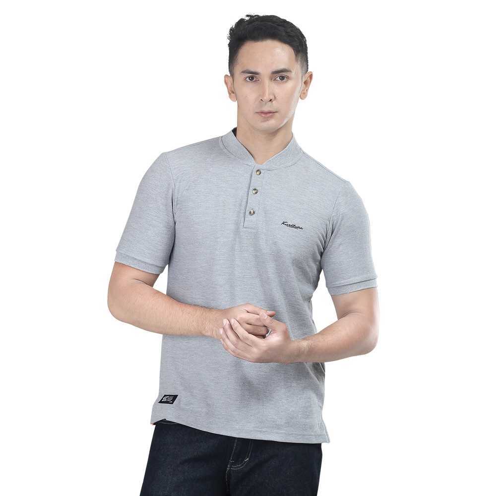Kaos Pria Distro Original Lacoste Polo Shirt Casual Baju Cowok Klx Kzr 725
