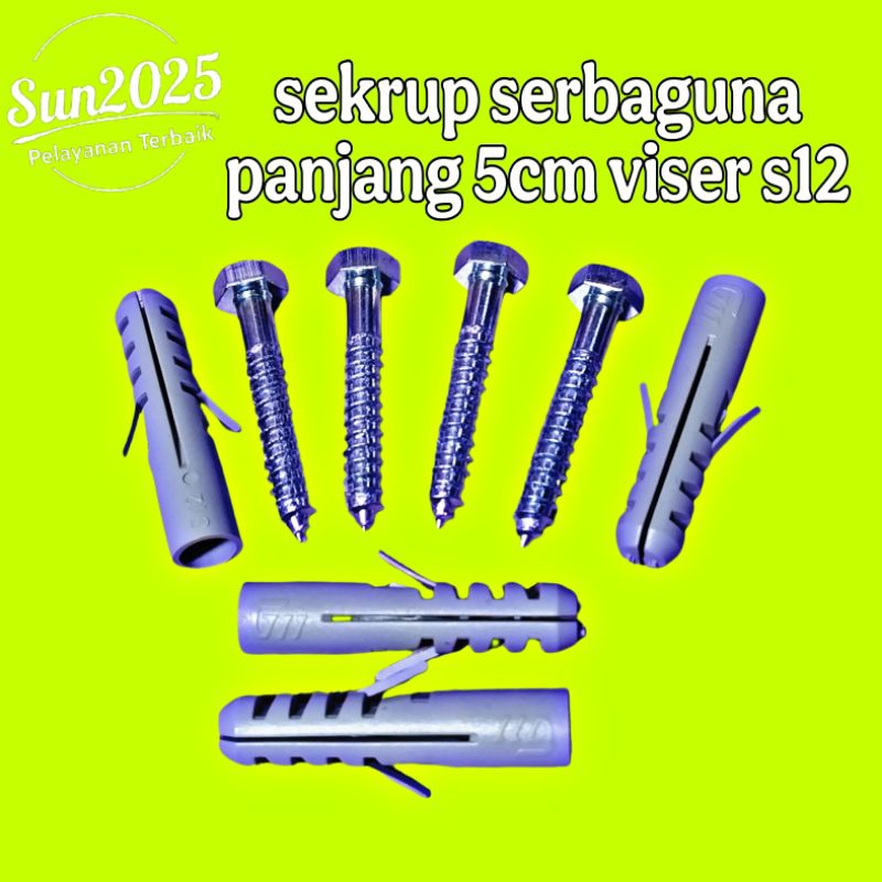 sekrup serbaguna baut Universal panjang 5cm