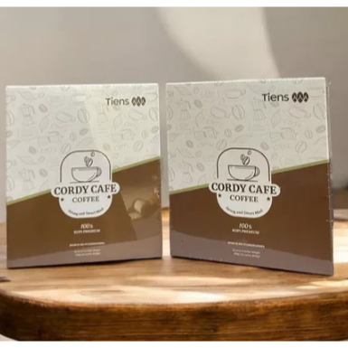 

KOPI TIENS Cordy Cafe Black Coffe Stamina Pria Kuat Alami - Kopi Hitam Stamina Pria dan Wanita - Cordyseps Kopi Hitam
