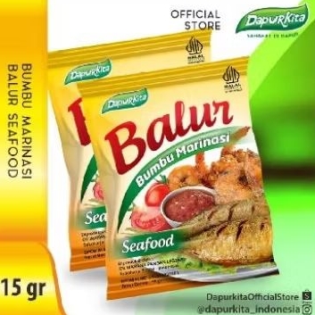 

BUMBU MARINASI SEAFOOD DAPURKITA balur 10x15gr