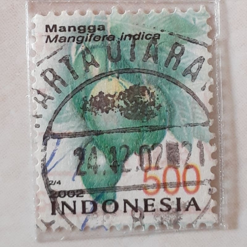 

(ID9) Perangko Indonesia Buah-Buahan (Rp 500) Tahun 2002