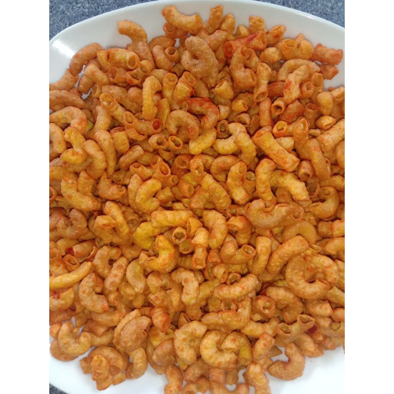 

Makaroni udang pedas gurih 200 gram