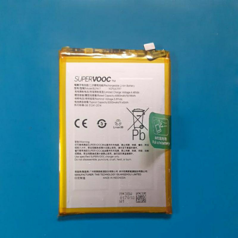 Baterai BLPA17 Realme C53 Original Copotan/ORI Bawaan HP