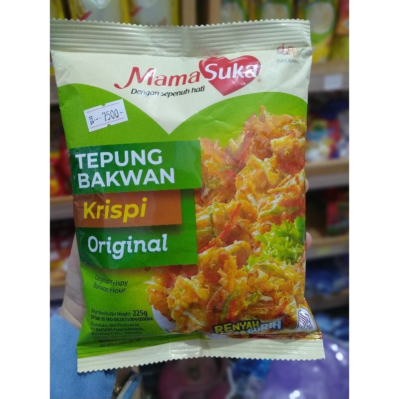 

tepung bakwan mama suka 225gr