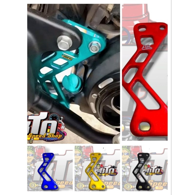 Bracket breket pangkon dudukan knalpot standar yamaha mio old / smile / soul karbu / fino karbu full