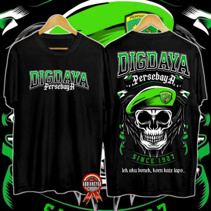 Kaos distro digdaya persebaya best seller