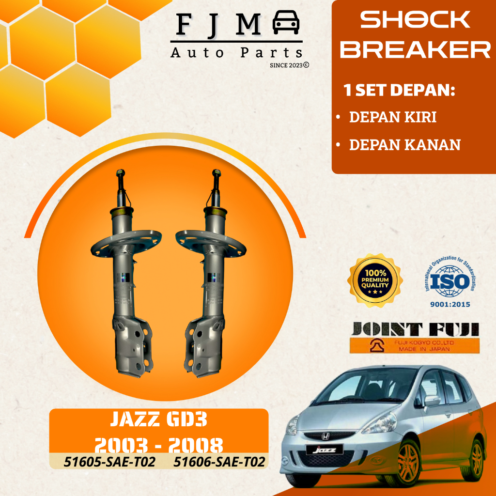 Shockbreaker Jazz GD 3 Depan Joint Fuji