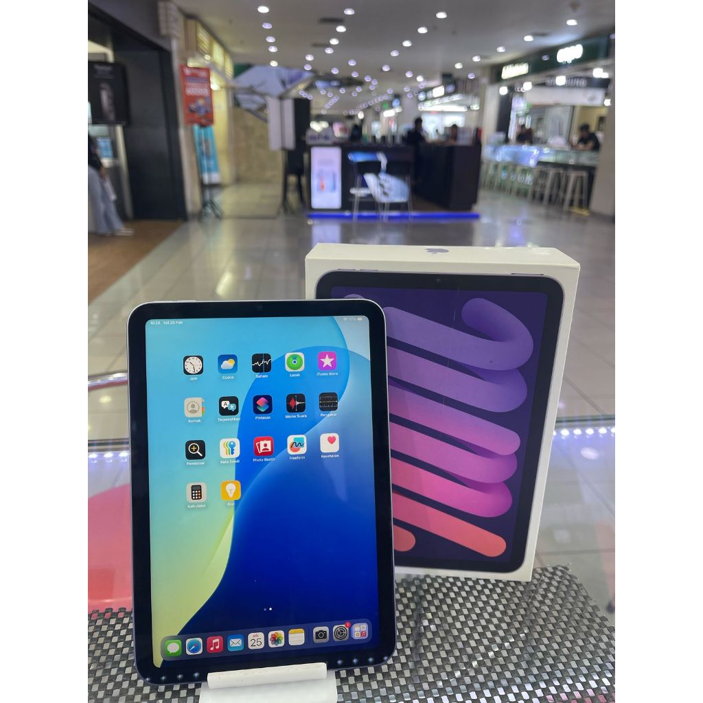 IPAD MINI 6 64GB WIFI ONLY SECOND SEKEN BEKAS INTERNAL 64