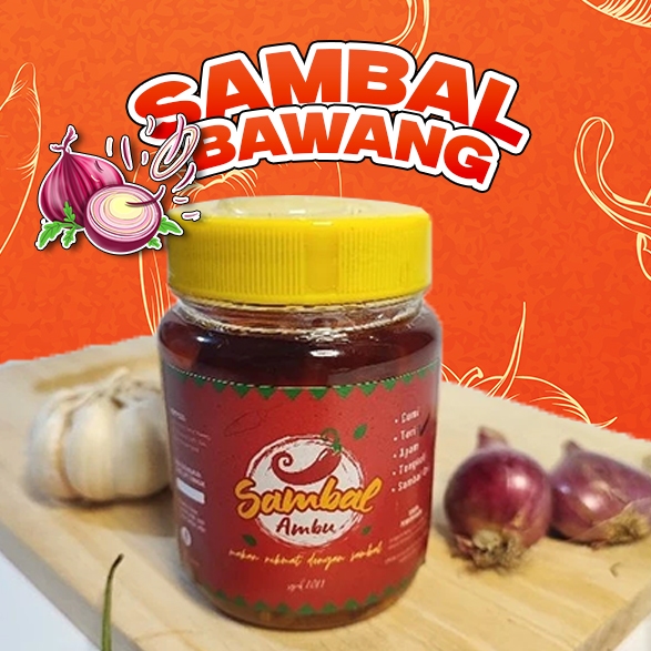 

Sambal Ambu | Sambal Bawang Kemasan Botol 200gr Enak Pedas Murah Tanpa Pengawet