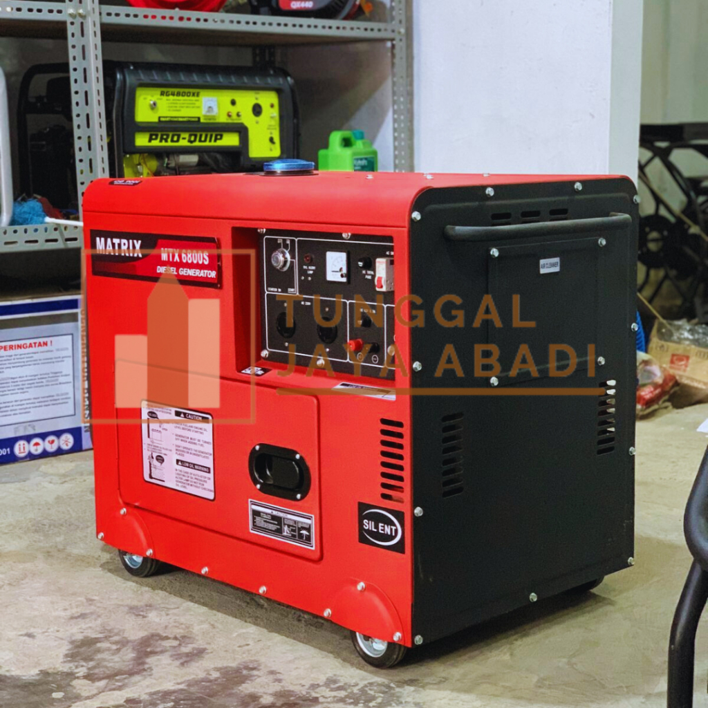 Genset Diesel/Solar Matrix MTX6800S - 5000 Watt