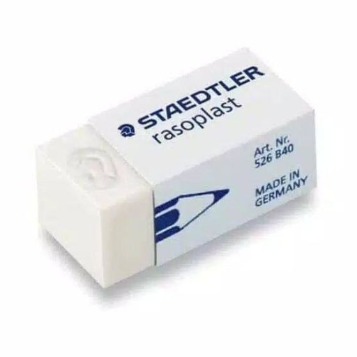 

Penghapus Pensil Kecil Staedtler Rasoplast B40 Putih