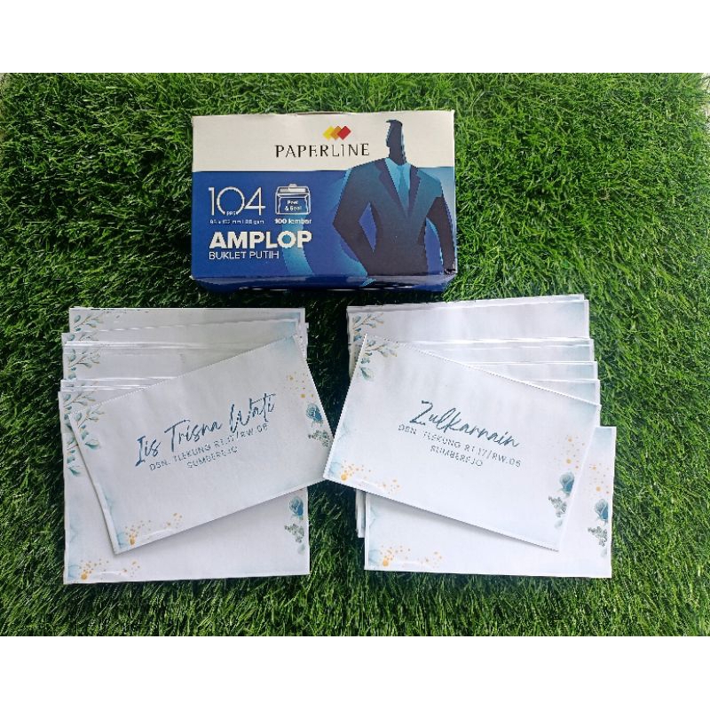 

Amplop kondangan custom dengan perekat isi 50 pcs
