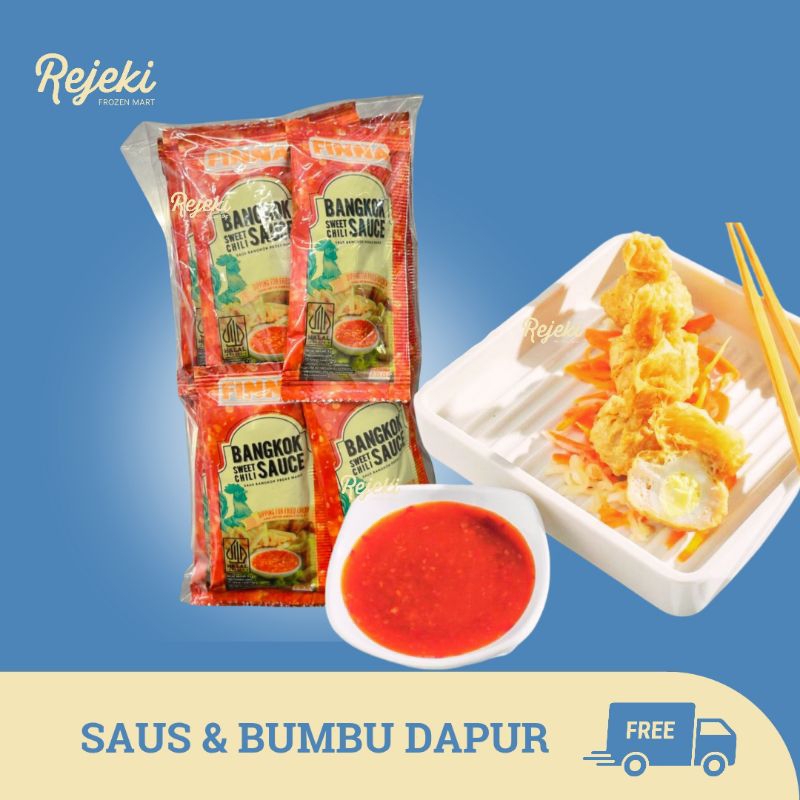 

Finna Saus Bangkok Sachet Thai Sauce Dimsum Cocolan 9gr - Rejeki Frozen Mart