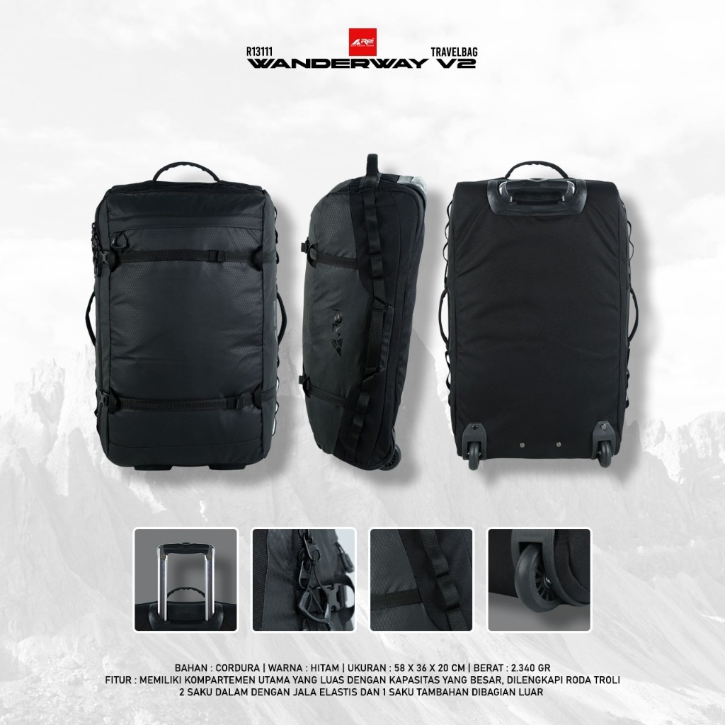 Travel Bag / Trolley Bag Wanderway V2 Arei Outdoorgear