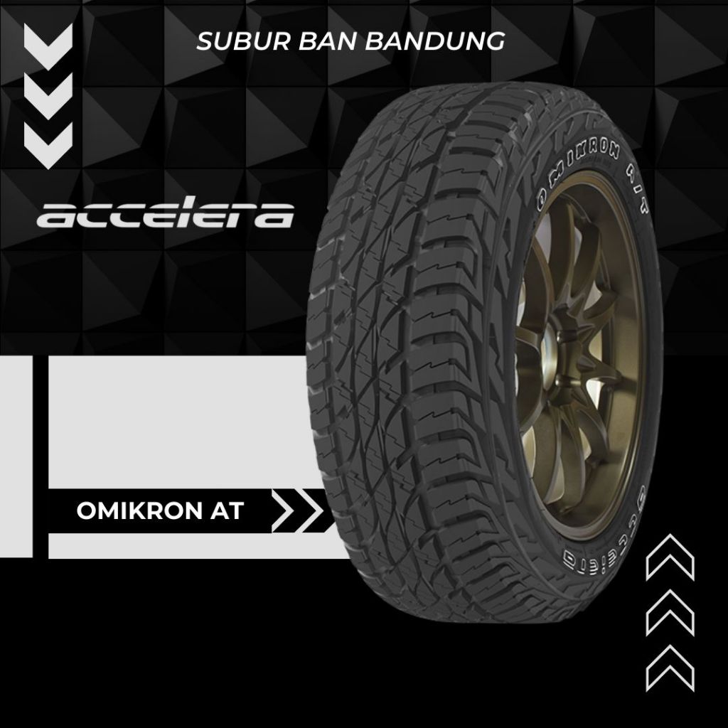 Accelera Omikron AT 225/70 R16 Ban Mobil Semi Offroad Fortuner Pajero Xtrail Vitara CRV