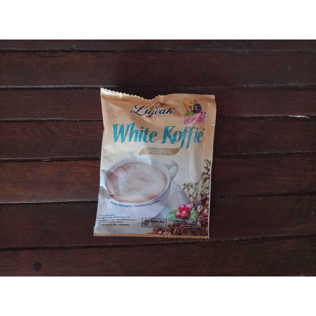 

1 Renceng - Luwak White Coffe 10 sachet