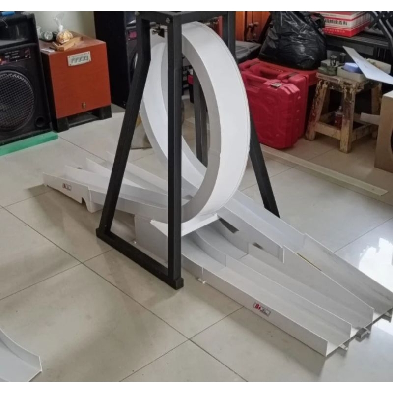 TRACK TAMIYA HALILINTAR 3 JALUR / TREK 3 JALUR HALILINTAR [ BAHAN PVC PUTIH ]