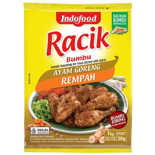 

RACIK BUMBU AYAM GORENG REMPAH SCH 30 GR 89686386387