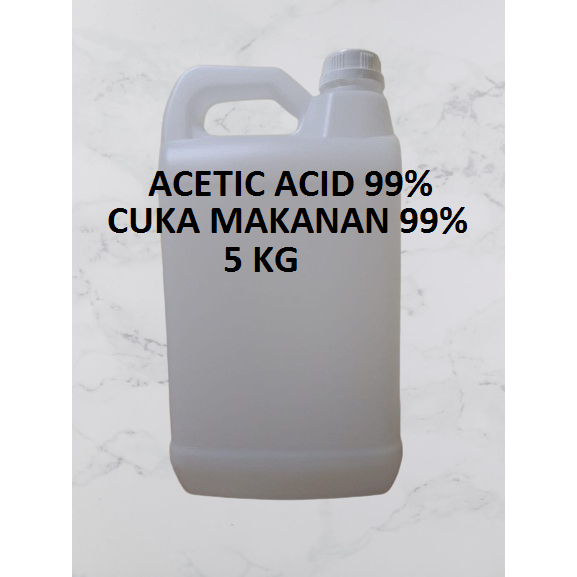 

BIANG CUKA 99% FOOD GRADE / BIANG CUKA MAKANAN 99% /- 5 KG