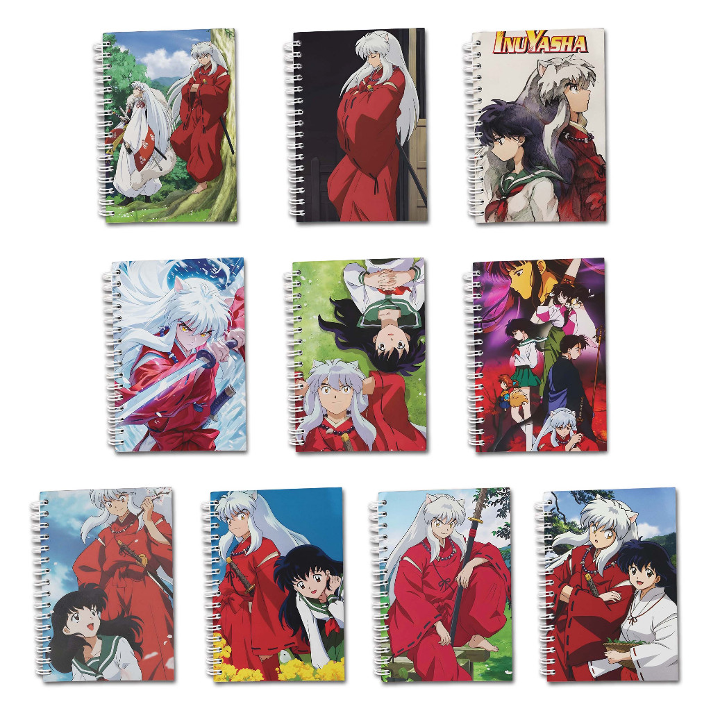

Note Book Spiral Large (10 cm X 14 cm) Edisi Inuyasha #2 / Notebook A6 Custom / Seminar Kit Surabaya