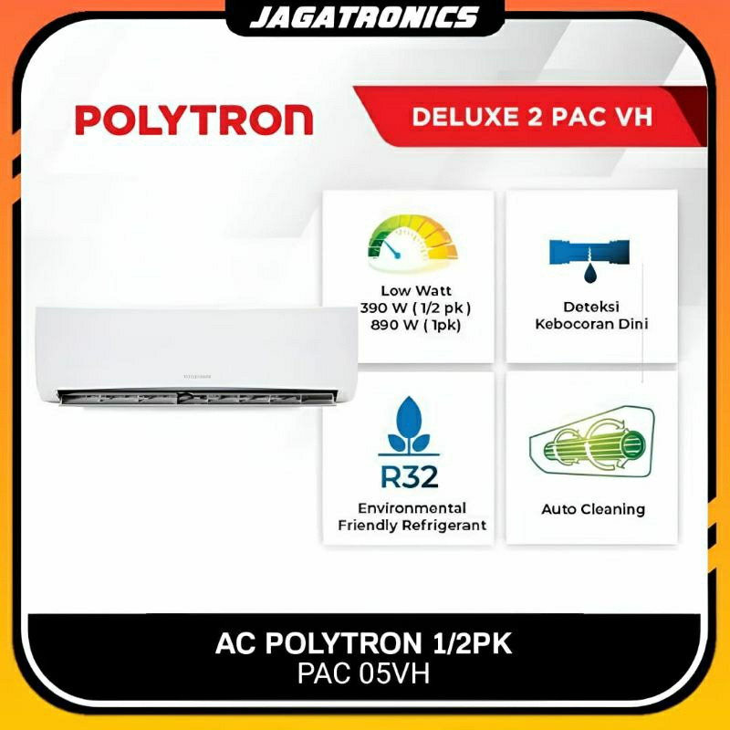 AC SPLIT POLYTRON 1/2pk