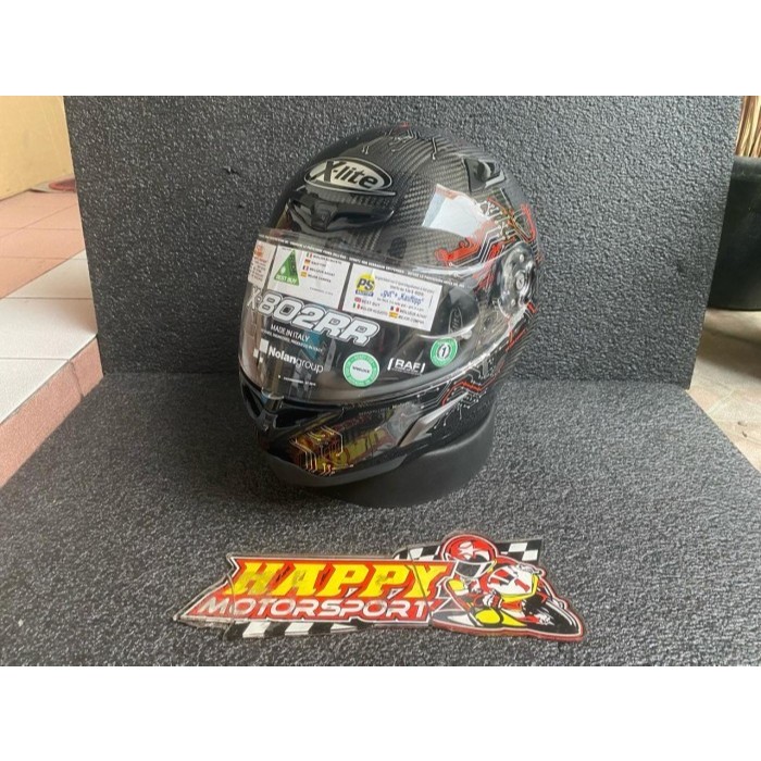 HELM FULL FACE NOLAN X-LITE X-802RR ULTRA CARBON BTC CARBON