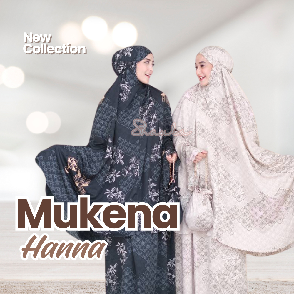 Mukena Hanna Dewasa Prayer Set Mewah Premium Maxmara Import