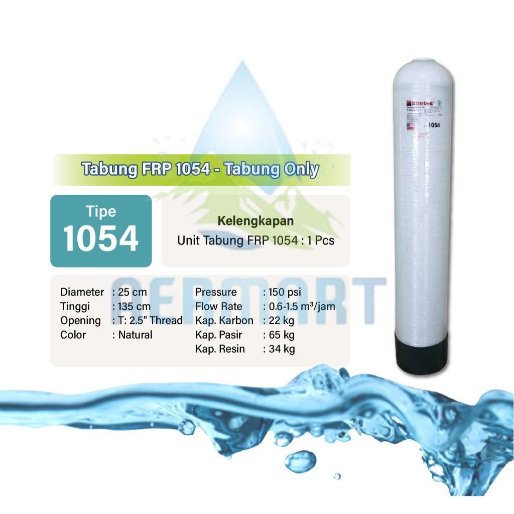 Tabung Filter Air FRP 1054