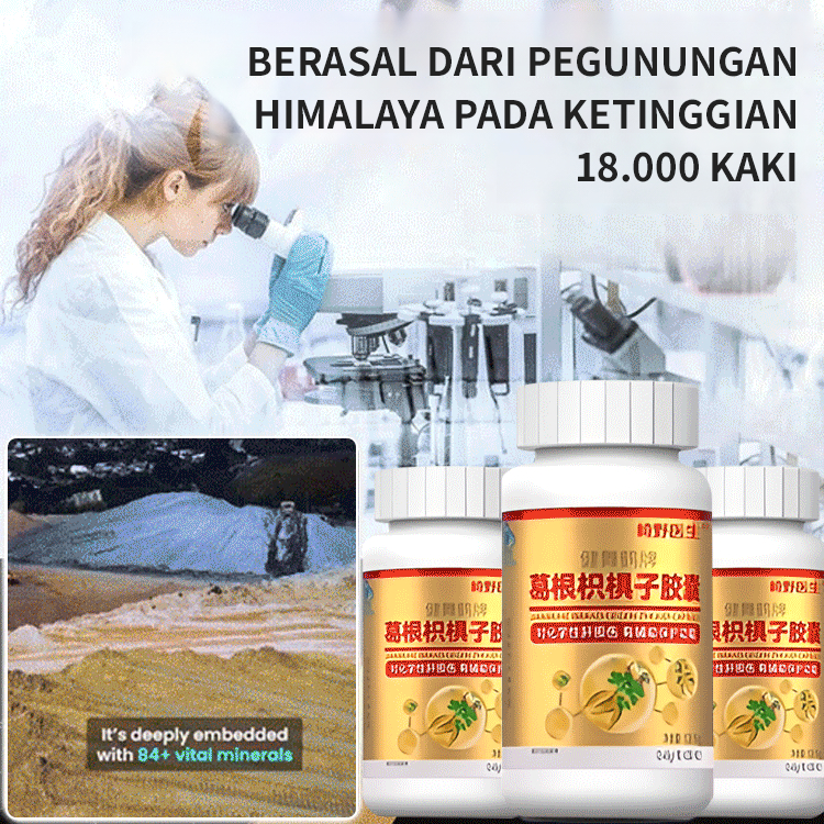 Williya Shopp Perawatan Hati Permen Gel Pueraria Tablet Herbal Akar Pueraria Dan Daun Dewa