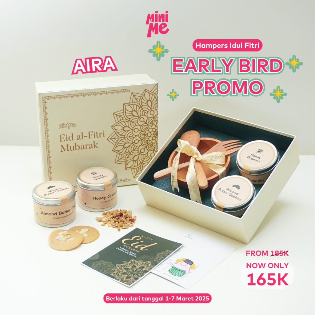 

MINIME - AIRA Hampers Lebaran Idul Fitri