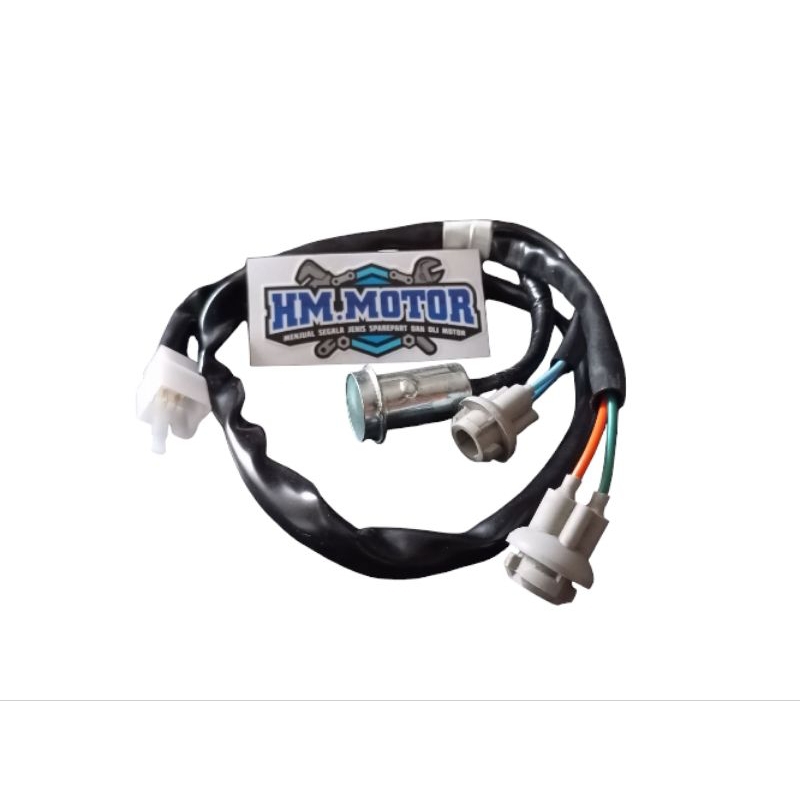 Kabel soket Fitting Stop Lampu Belakang vario 110/vario tecno