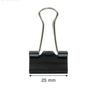 

12 pcs BINDER clip no 111 Retype Binder Clip RETYPE murah GROSIR pENJEPIT KERTAS