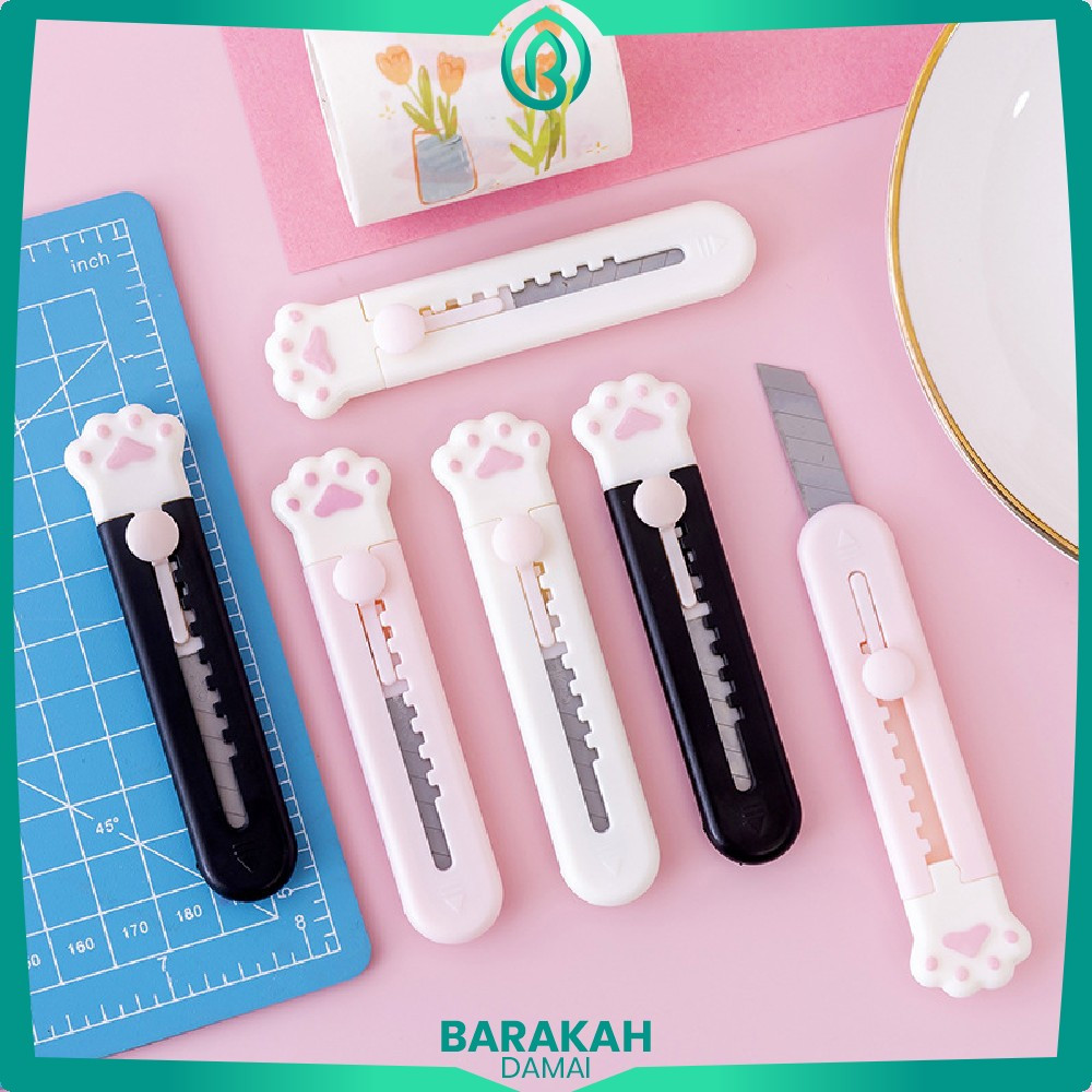 

Cutter Mini Motif Animal Portable Cutter Unboxing Paket / Kater Mini Pisau Pemotong Kertas Karakter Hewan Barakah Damai C786