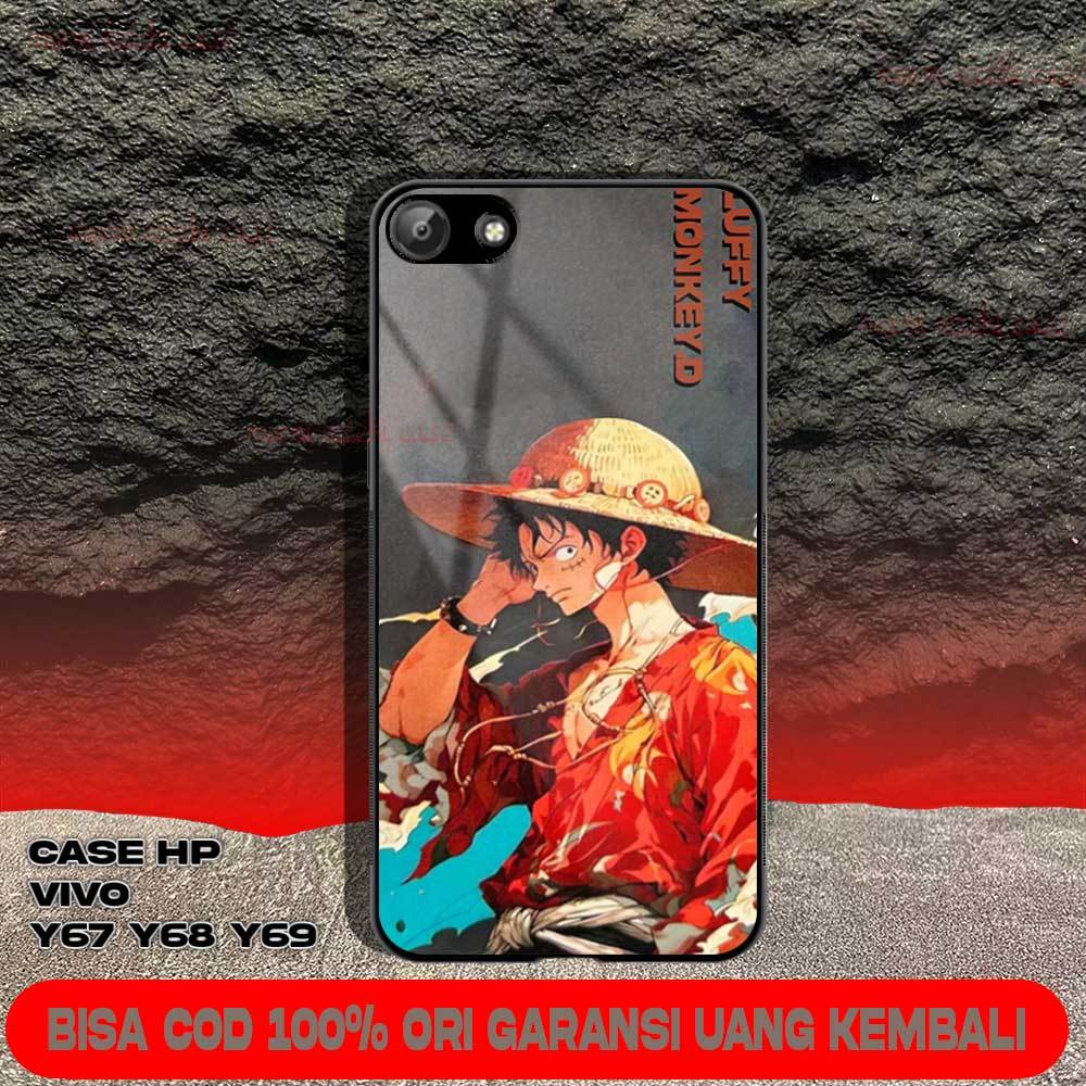 Softcase Vivo Y69 / Y68 / Y67 / Y66 / Case Vivo Y69 Motif one piece Casing  Hp Vivo Y66 Casing Hp Pr