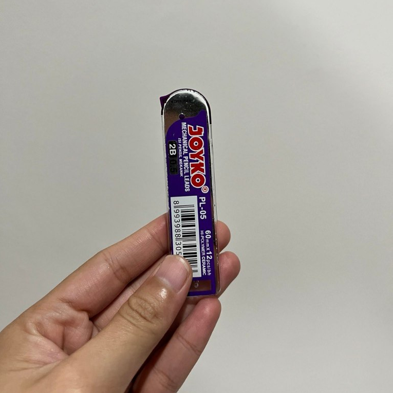 

Refill Isi Ulang Pensil Joyko PL-05 2B Pencil Lead (1 tube/pcs)