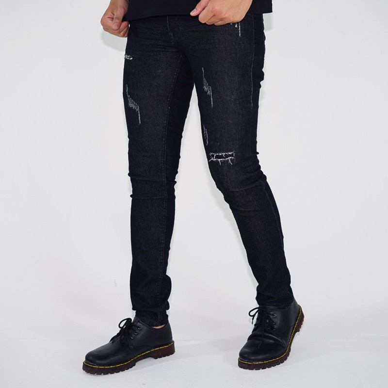 BOZRVK Ripped Jeans Skinny Fit D2