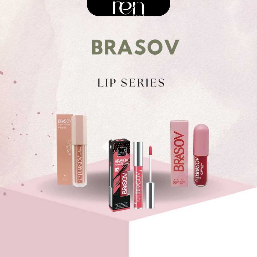 Brasov Lip Series | Lipcream Matte | Lipcream Velvet | Liptint