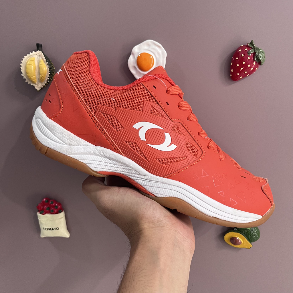 Astec Ascjin Sepatu Badminton Orange Original BNIB MAP