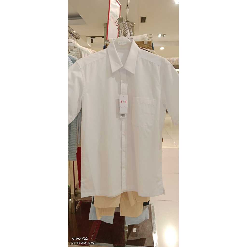 GQ 1623056/01 Kemeja Formal Pria Warna Putih