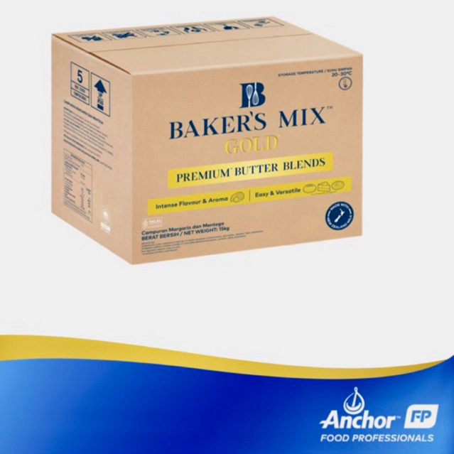 

Anchor Bakermix GOLD butterblend 250grm