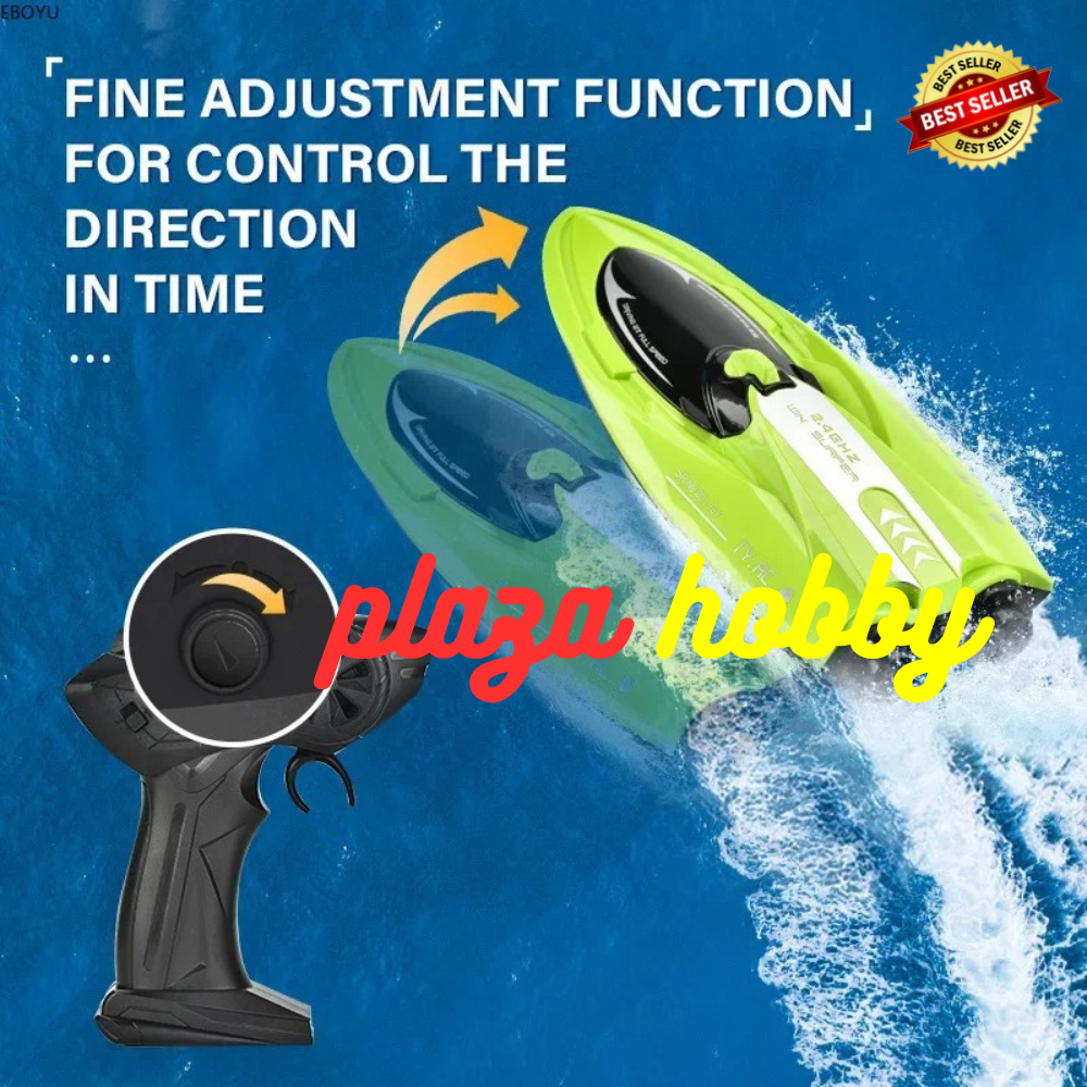 mainan rc speed boat FAYEE FY009 twin turbo jet 2.4ghz kapal rc boat