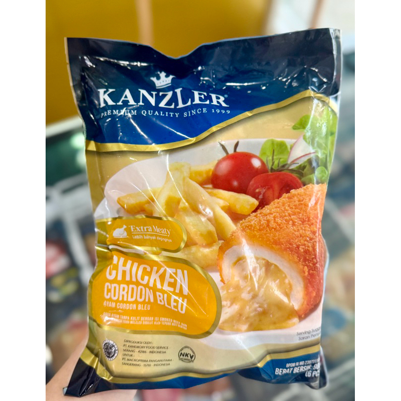 

Kanzler Chicken Cordon Bleu 900gr isi 6pcs | Festive Frozen Food