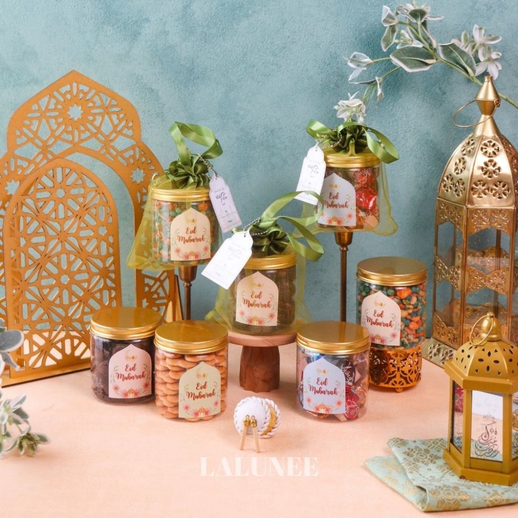 

Hampers Lebaran isi 1 Jar Kue Kering / Parcel Souvenir Hari Raya Idul Fitri Kain Tile