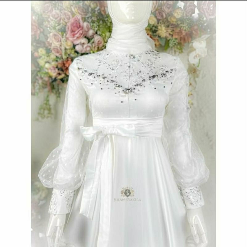 dress mewah jihan syakira exclusif premium